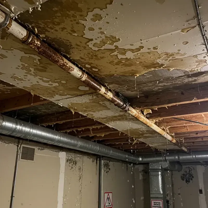 Ceiling Water Damage Repair in Mercer County, IL