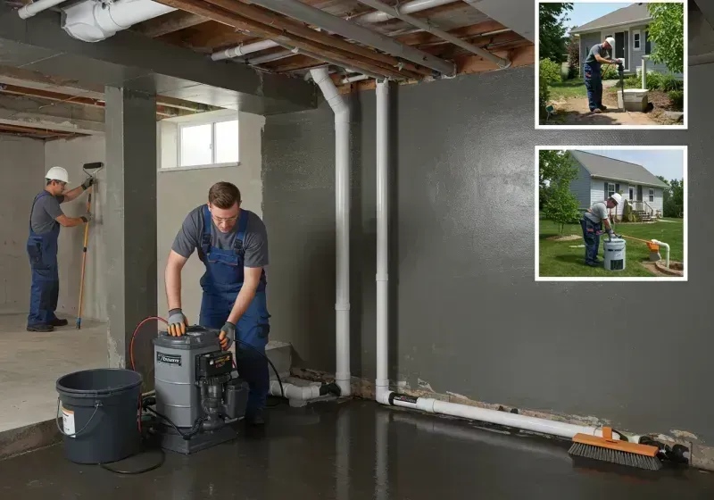 Basement Waterproofing and Flood Prevention process in Mercer County, IL